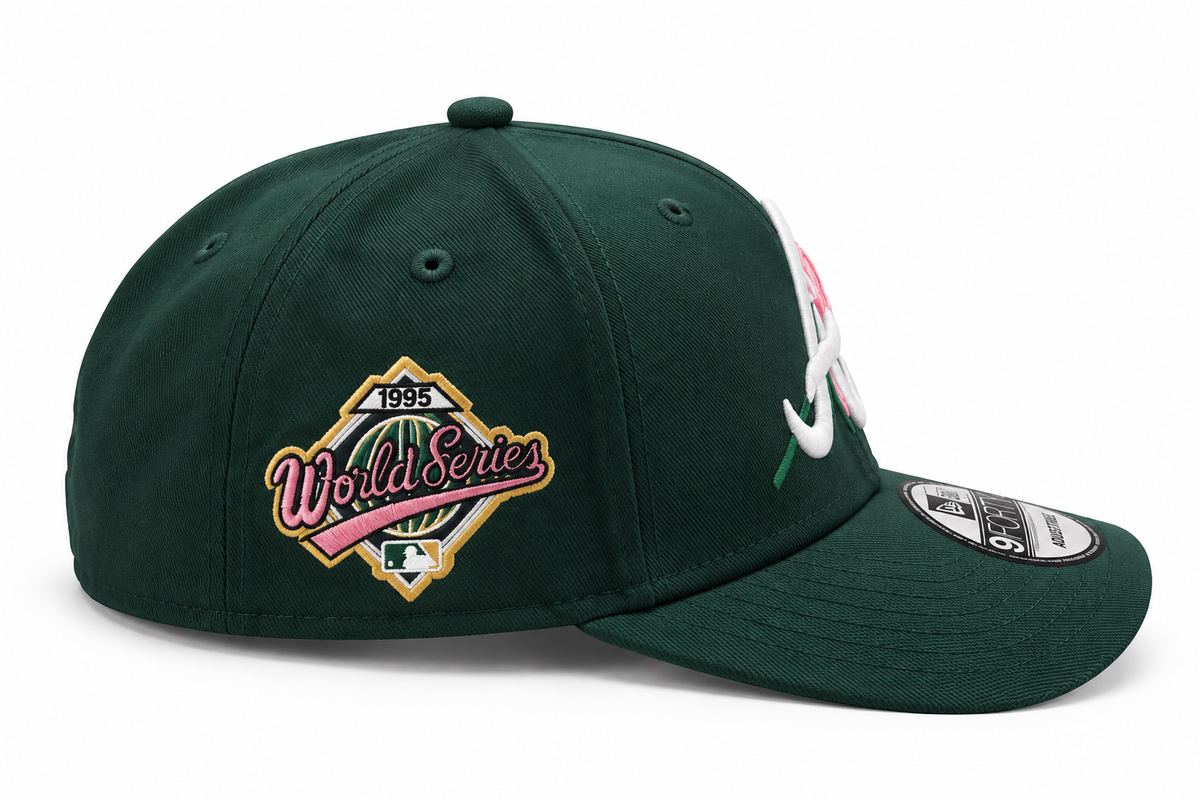 New Era® Atlanta Braves 9FORTY – Dark Green Floral